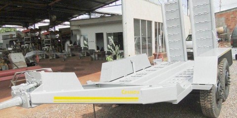 Carretinha reboque bobcat
